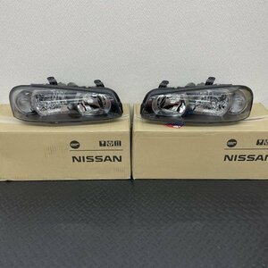 ★未使用 日産 NISSAN R34スカイライン GT-R 純正ヘッドライト GTR BNR34 後期 HID R34 HR34 ER34 ENR34 キセノン ヘッドランプ 左右セット