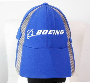 BOEING ボーイング 正規品 帽子 ベースボールキャップ 青 サイズXL 787 777 737