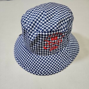 FILAゴルフ　レディースハット帽子　未使用保管品　タグ付き　定価3500円+税　フィラ　ネイビー