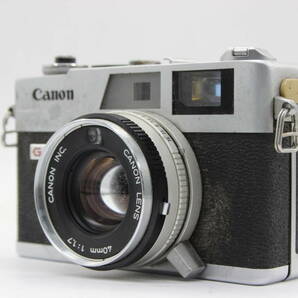 【訳あり品】 キャノン Canon Canonet QL17 G-III 40mm F1.7 コンパクトカメラ C9848の画像1