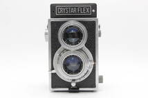 【訳あり品】 CRYSTAR FLEX MAGNI C ANASTIGMAT 80mm F3.5 二眼カメラ C9954_画像2
