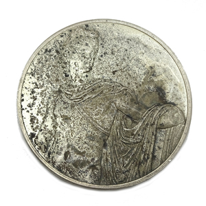 ［飯能本店］Non Brand ノンブランド フランスコイン L'Apollon du Belvedere 330 av.J.C GRECE コイン 純銀 レディース・メンズ DH76646