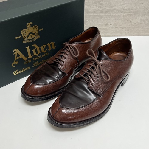 年最新ヤフオク!  alden vチップファッションの中古品・新品