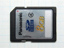 ★Panasonic ＳＤＨＣ メモリーカード ８GB 中古★送料６３円～ _画像1