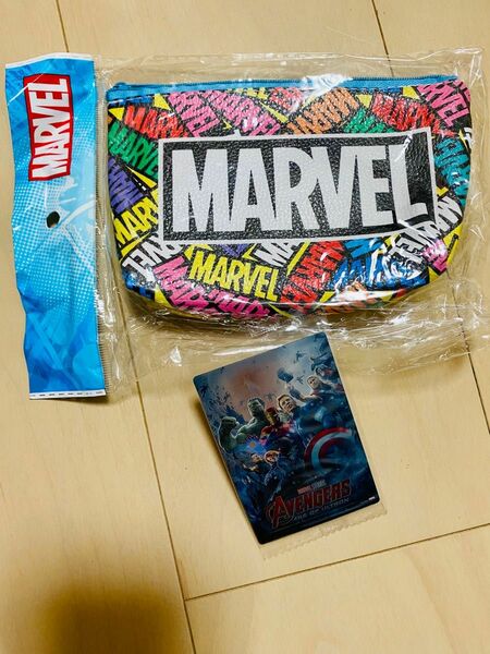 marvel ポーチ ※おまけ付き