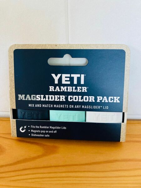 YETI RAMBLER Magslider 3PCS (蓋用のマグネット) 3色セット