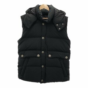 PYRENEX ピレネックス 【men2911M】 未使用タグ付き REIMS VEST フード付ダウン ベスト CFJPN1700048 W18P1 Sサイズ BLK ブラック