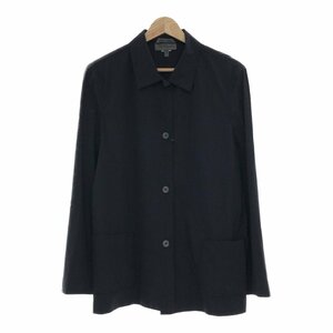 Les Copains レ コパン 【lay2930M】 イタリア製 ジャケット シャツジャケット BLK 黒 ブラック上着 トップス ITALY レディース