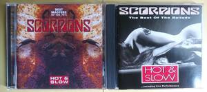 【ベスト盤/コンピレーション】Scorpions スコーピオンズ 70年代音源 2枚セット 「Best Masters Of The 70's」「The Best Of The Ballads」