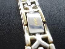 ●(KC) 動作未確認 イヴサンローラン Yves Saint Laurent 腕時計 ゴールド文字盤 レディース ファッション雑貨 コレクション_画像5