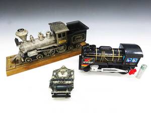●(KC) 蒸気機関車 SL 鉄道模型 1864 はやぶさ D51427 ゼンマイ式 プレート 鉄？ C5321 鉄道関連 JR 国鉄 おもちゃ 玩具 コレクション