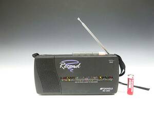 ◆(TY) 通電確認済 SANSUI サンスイ RC-300 AM/FM ラジオ カセット レコーダー カセットプレイヤーラジカセ オーディオ機器 レトロ 家電