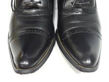 ◆(NS) POWER SHOES メンズ ビジネスシューズ 紳士靴 レザー ブラック 27.5㎝ 脚長効果 4.5㎝アップ 中国製 ファッション雑貨_画像7