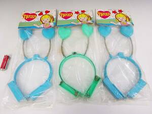 *(NA) Sweet Heart Heart springs hair accessory 3 piece set girl foppery play ....!! Robot portable cooking stove bin Chan manner unopened that time thing 