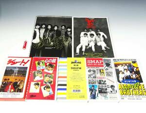 *(TD)s map SMAP VHS video 5ps.@ photoalbum 2 pcs. yearbook 1993-1994 1994-1995 heart. mirror Johnny's world SEXYSIXSHOW start .. summer 