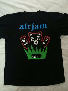 AIR JAM 2011 Ｔシャツ 古着 Mサイズ 美品　即決あり PIZZA OF DEATH エアジャム Hi-STANDARD ハイスタンダード SATANIC CARNIVAL