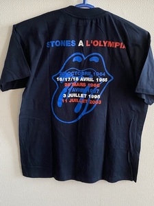 ローリング・ストーンズ/Rolling Stones パリ・オランピア公演 Tシャツ　2003年 Licks Tour 未着用