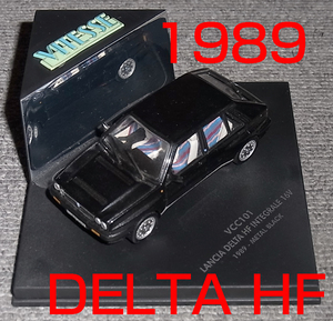 VCC101 1/43 ランチア デルタ HF インテグラ―レ 16V 4WD ブラックメタ 1989 LUNCIA DELTA INTEGRALE ブラック