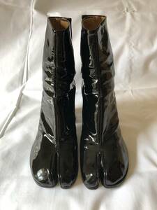 2007限定 極美品 Martin Margiela マルタンマルジェラ 足袋ブーツ tabi shoes boots 36 vintage artisanal HERMES 初期 アーティザナル