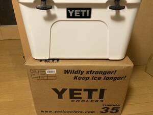 Yeti Tandra 35 Cooler Box American неиспользованный белый, приготовленный в США, но кулеры