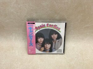  б/у CD коробка obi CSR печать THE BEST AGAIN CANDIES Candies 35DH6 CBS Sony YAF1177