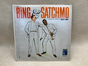 【中古LP】 bing & satchmo ビング・クロスビー ／ ルイ・アームストロング ビリー・メイ SE3882P　CIE1547