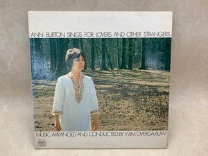 中古LP SINGS FOR LOVERS AND OTHER STRANGERS ANN BURTON アン バートン ECPL-21　CIE1596