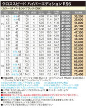 ★新作★225/40R18 8.5J+45 5H100 新品 クロススピードRS6 軽量6本スポーク 人気ガンメタ 1台分 COROLLASPORT CELICA PRIUS 86 BRZ IMPREZA_画像9