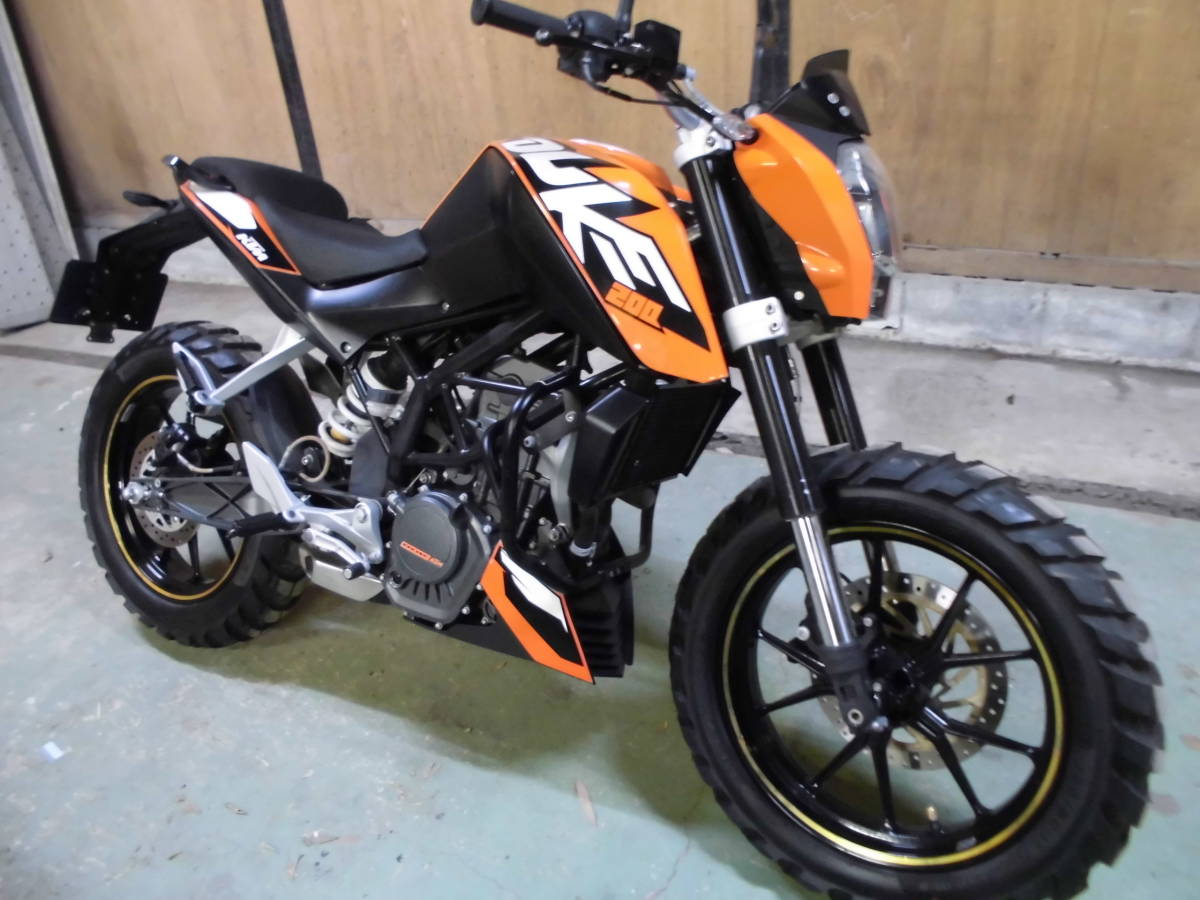 2023年最新】ヤフオク! -ktm デューク 200の中古品・新品・未使用品一覧