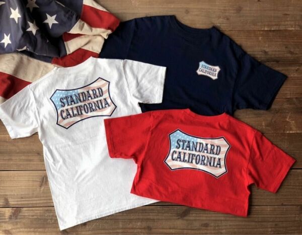 USA国旗☆SD USA FLAG SHIELD LOGO T