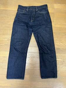 【美品W34】BLACK SIGN 14oz BS Denim Pants ブラックサイン 5ポケットデニムパンツ