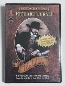 DVD リチャード・ターナー Richard Turner The Science of Shuffling and Stacking　ザ・チート　カード マジック 手品　The Cheat 