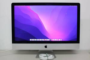 iMac（Retina 5K,27-inch,Late 2015）3.2GHz Core i5〈MK472J/A〉⑥