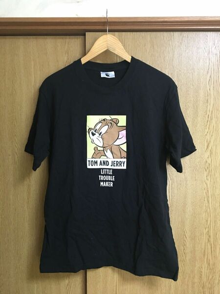 Tom and Jerry　トムとジェリー　Tシャツ　ブラック　LLサイズ