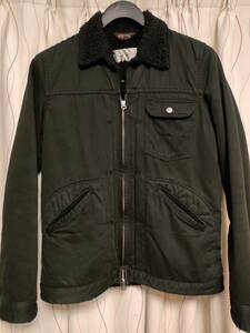 良品 Wrangler ラングラー X ナノユニバース コラボ 11MJZ ボアジャケット 黒 ブラック L 暴れ馬タグ ビンテージ キムタク パンク