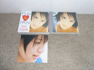 鈴木あみ ベストアルバムCD「FUN for FAN」、ビデオクリップ集DVD「Video Clips FUN for FAN」2枚セット