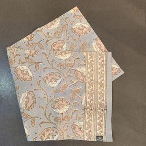 テーブルランナー プロックプリント