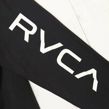 [クリックポスト対応] ロングスリーブTEE ロンT RVCA ルーカ BIG RVCA L/S TEE M451URBI　BKW　 Mサイズ_画像4