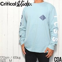 [クリックポスト対応] ロングスリーブTEE ロンT Critical Slide クリティカルスライド TCSS DIAMOND L/S TEE J23TEE003　COA　 Lサイズ_画像1