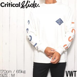 [クリックポスト対応] ロングスリーブTEE ロンT Critical Slide クリティカルスライド TCSS DIAMOND L/S TEE J23TEE003　VWT　 Mサイズ