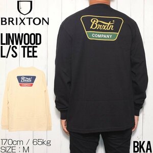 【送料無料】ロングスリーブTシャツ ロンT BRIXTON ブリクストン LINWOOD L/S TEE 16733　BKA　 XLサイズ