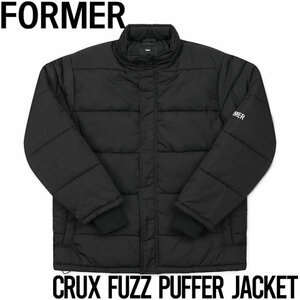 【送料無料】パッファージャケット FORMER フォーマー CRUX FUZZ PUFFER JACKET FJK-23304　　Lサイズ