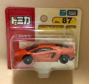 トミカ　ランボルギーニ　アヴェンタドール LP 700-4　No.87　ミニカー　TOMICA　同梱可 LAMBORGHINI AVENTADOR LP 700-4 (Esvne_viz)