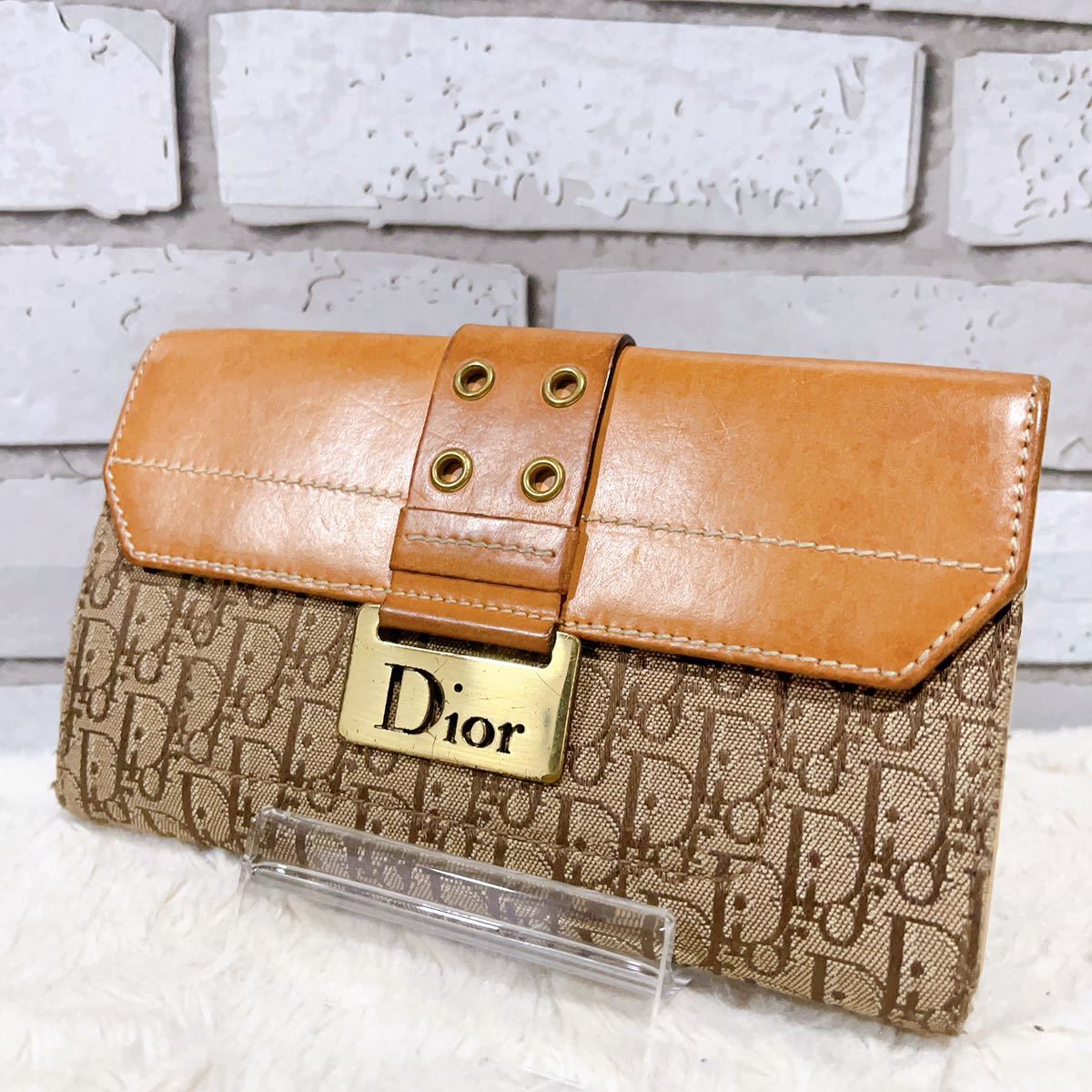 ヤフオク! -「ディオール 財布 トロッター」の落札相場・落札価格