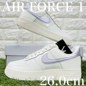 即決 ナイキ ウィメンズ エアフォース1 '07 Nike WMNS Air Force 1 '07 AF1 レディース 26.0cm 送料込み DV7470-100