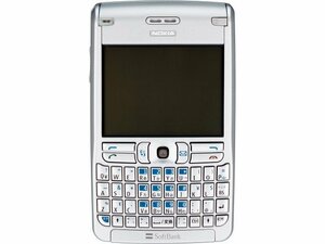 【★格安・お買い得】白ロム Softbank X01NK Nokia E61 ノキア シルバー 3Gケータイ 標準セット 箱あり★新品※送料無料※