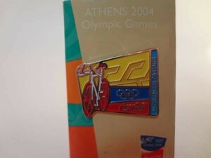 コカ・コーラ　アテネオリンピック　自転車　2004　ピンバッジ