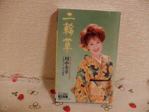 Ｃ８　川中美幸シングル　カセットテープ『二輪草／伊豆夜情』～歌詞カードなし