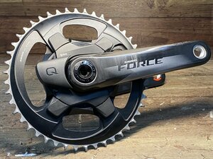 GZ790 スラム SRAM フォース FORCE AXS クランクセット QUARQ パワーメーター付属 165mm 46T シングル 接続確認済