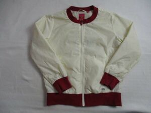 BC684[UU] Uniqlo lining attaching Logo embroidery breaker jacket woman .. tea 130